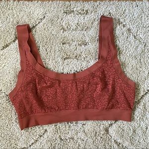 *GIFTED* VICTORIA’S SECRET leopard lace bralette size S